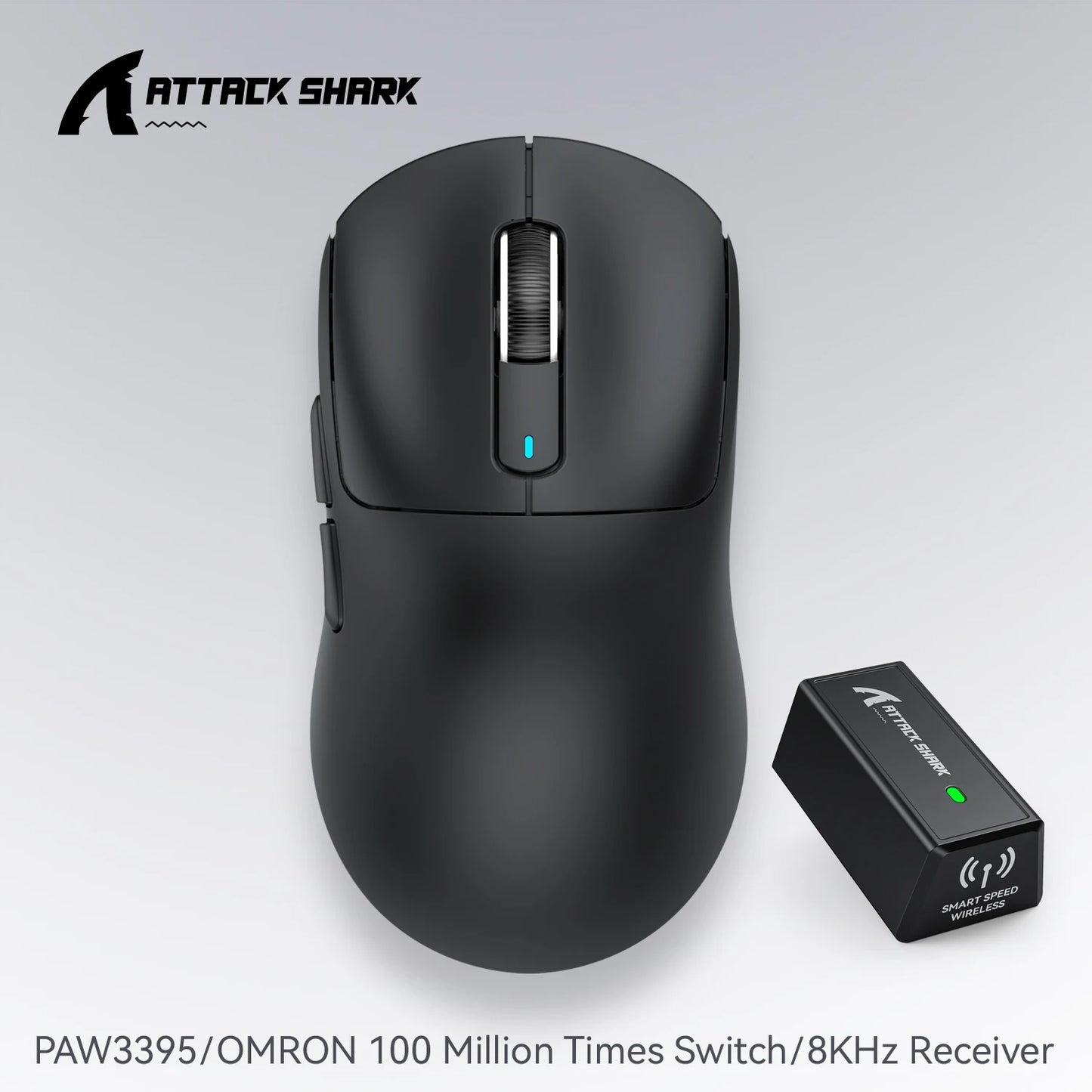 Mouse Sem Fio Attack Shark X3-pro