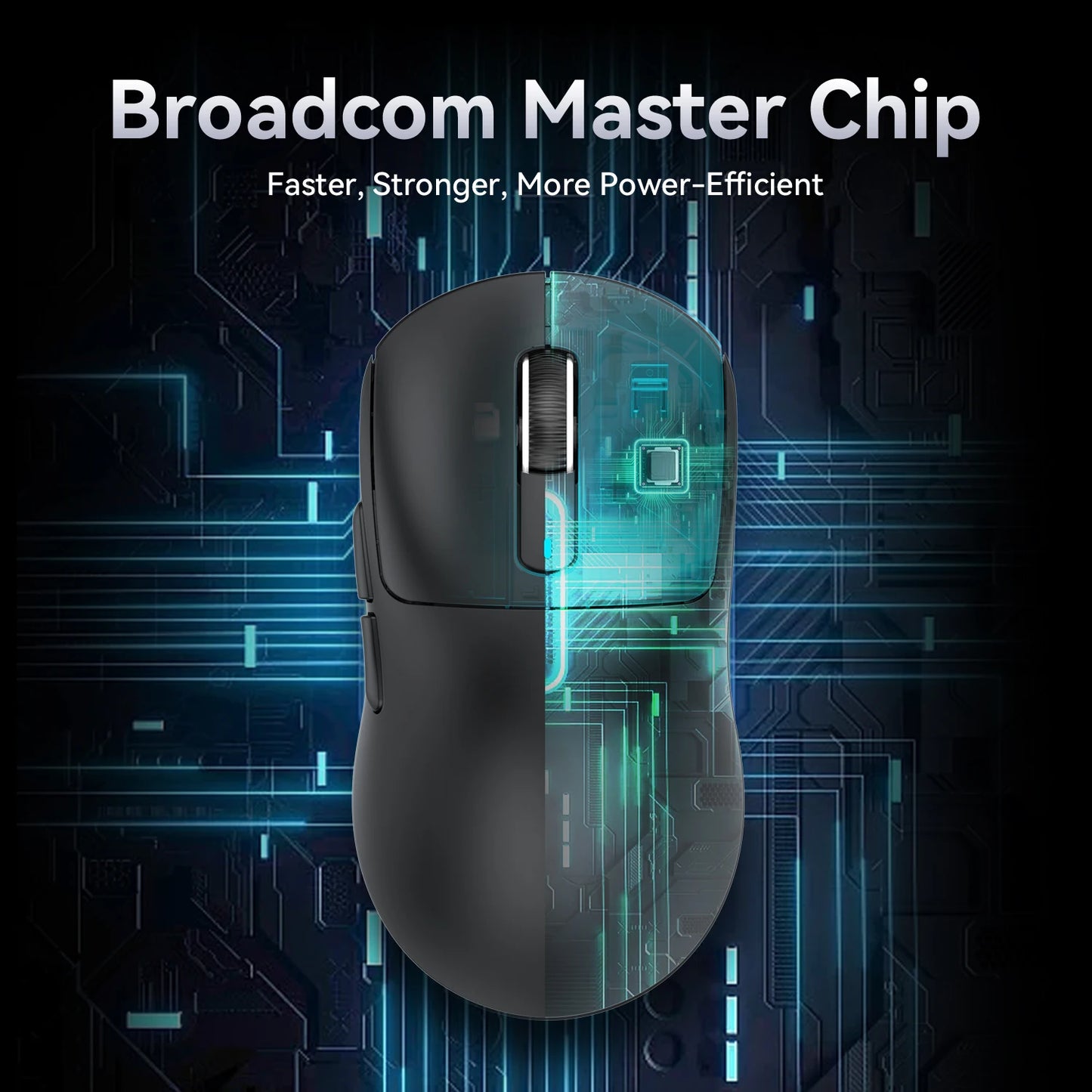 Mouse Sem Fio Attack Shark X3-pro