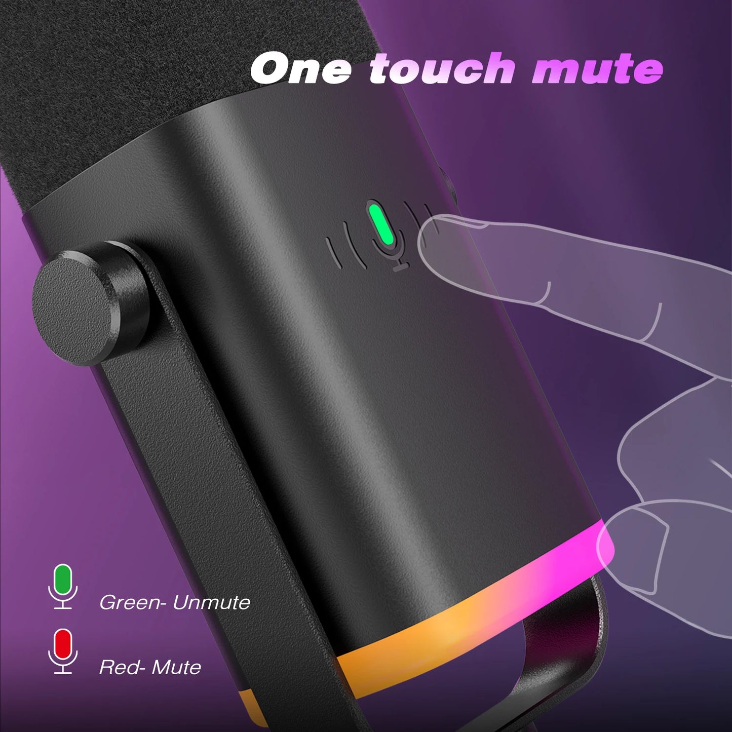 FIFINE USB/XLR Dynamic Ampligame AM8