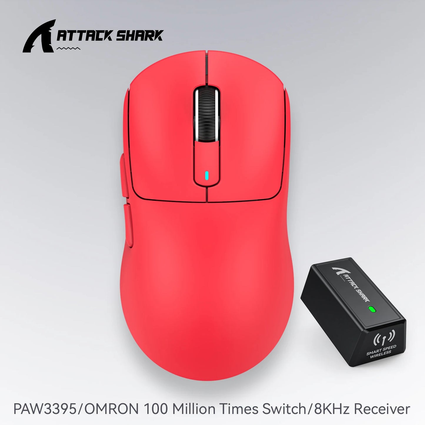 Mouse Sem Fio Attack Shark X3-pro