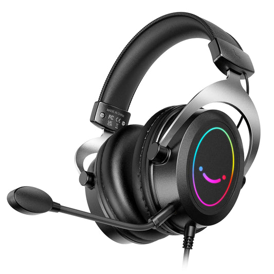 Headset Fifine H3 RGB for PC, PS4, PS5, Xbox, Laptops