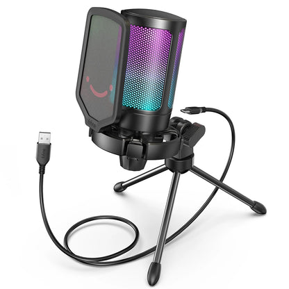 Microfone FIFINE A6V USB RGB