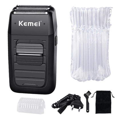 Barbeador Sem Fio Kemei Recarregável KM-1102